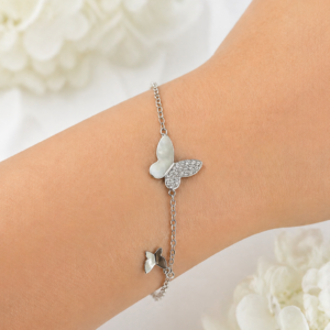 Butterfly Bliss Charm Bracelet