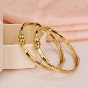 Classic Golden Band Kada Set