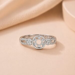 Celestial Circle Spark Ring