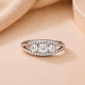 Triple Glow Diamond Ring