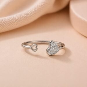 Double Heart Love Ring