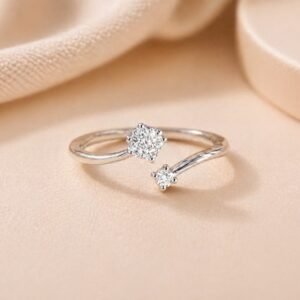 Dual Spark Elegance Ring