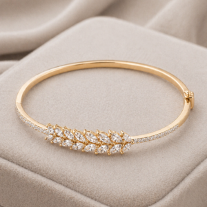 Golden Bloom Crystal Kada