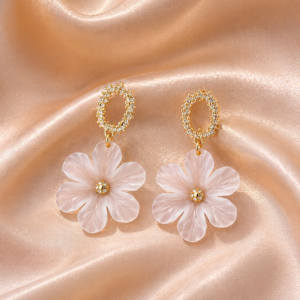 Blossom Pearl Luxe Drop Earrings