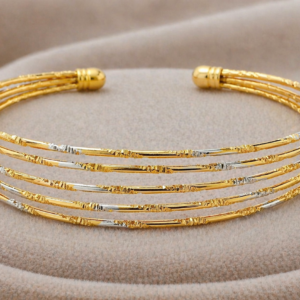 Golden Layered Grace Kada