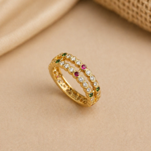 Rainbow Luxe Band Ring